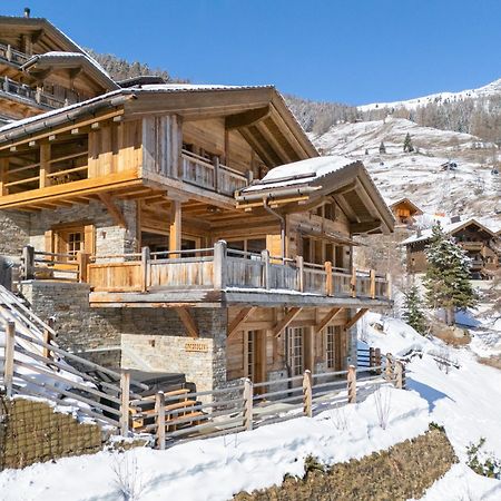 Chalet La Luge Villa Grimentz Eksteriør bilde