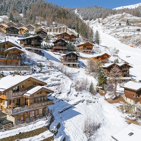 Chalet La Luge Villa Grimentz Eksteriør bilde