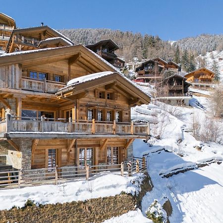 Chalet La Luge Villa Grimentz Eksteriør bilde