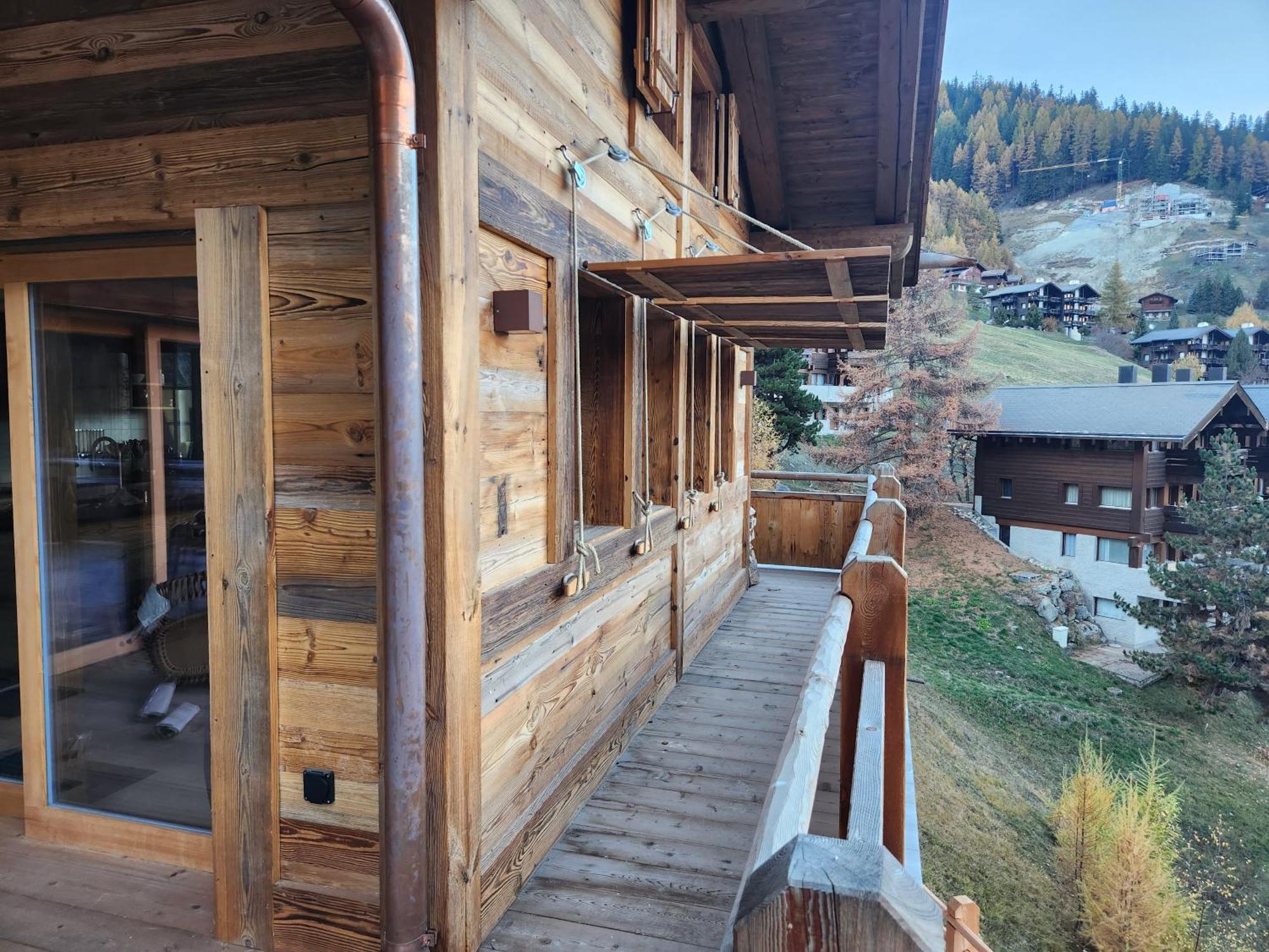 Chalet La Luge Villa Grimentz Eksteriør bilde